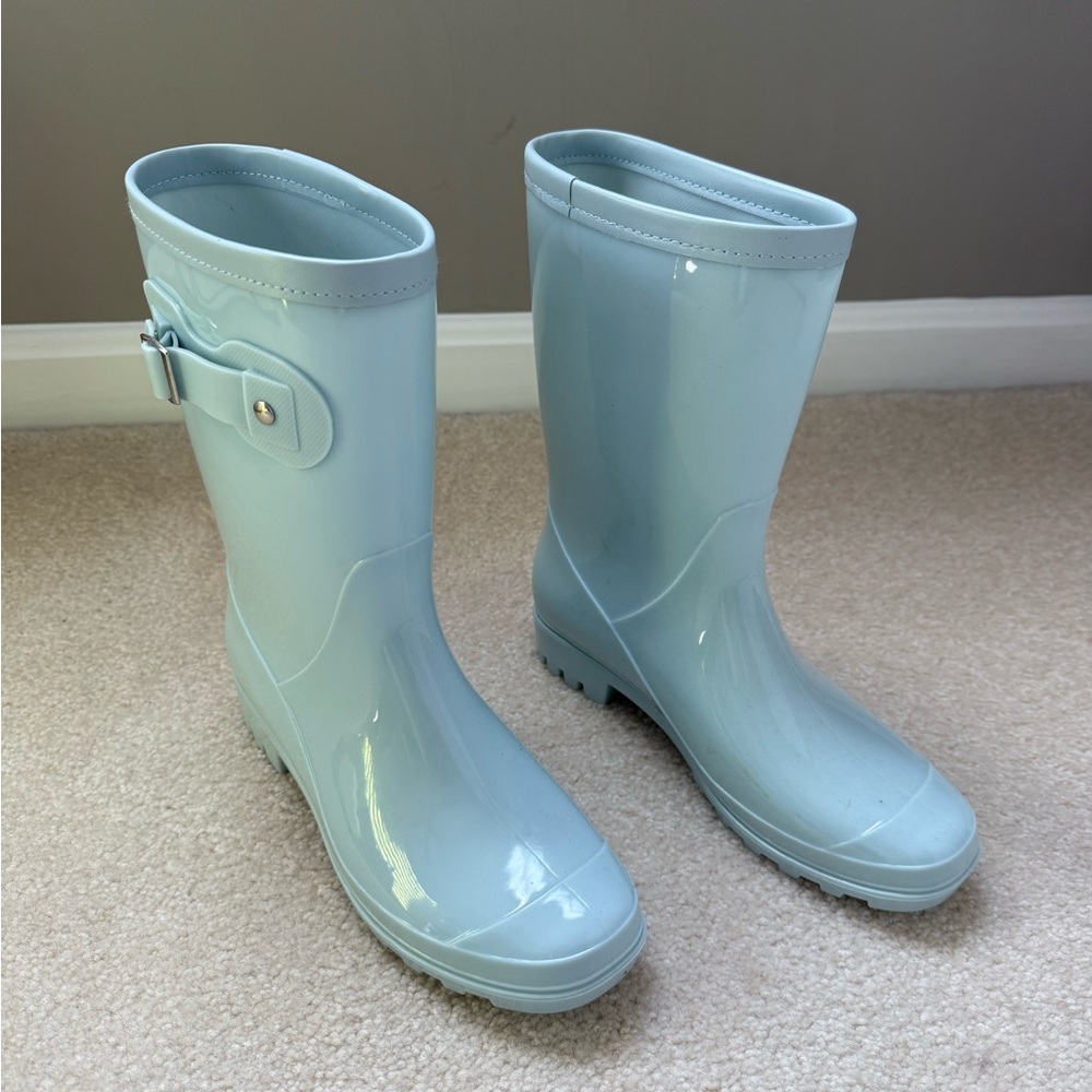 Blue Rain Boots